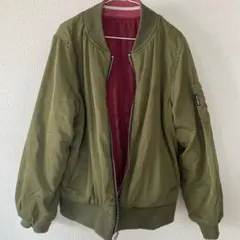 ピンクラテ　リバーシブル　ジャンパー