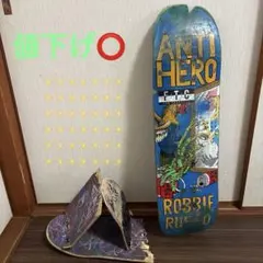 スケートボード スケボー 折れたスケボー 廃デッキ 2枚分セット