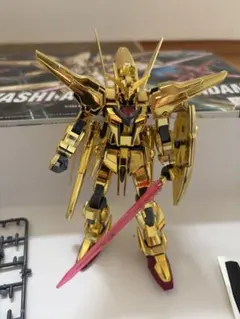 HG オオワシアカツキガンダム ゴールドメッキ仕様　中古