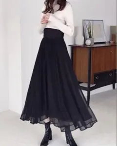 GRL アシンメトリーチュールフレアスカート[ta098]