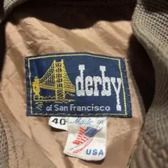 USA製 Derby of San Francisco 希少 70s 80s