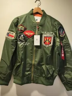 FRANKLIN MUSK MA-1ジャケット　新品未使用