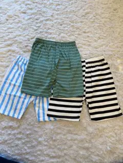 ハーフパンツ 3枚セット130cm