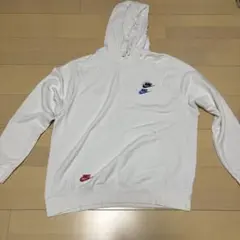 NIKE パーカー ホワイト マルチロゴ