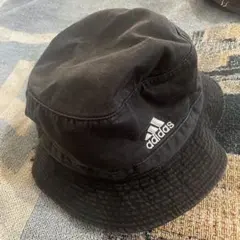90s ビンテージ old adidas ストライプ バケット ハット Y2Kのサムネイル