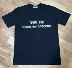 サイズS正規品新品未使用CDGcdgコムデギャルソン1986ete Tシャツ コムデギャルソンCDG限定Tシャツ1986 ete（ブラック・マーケット
