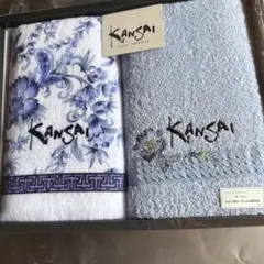 【お値下げ】　KANSAI YAMAMOTO フェイスタオル 2枚セットのサムネイル
