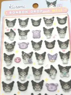 【国内正規品⭐️新品】サンリオ ボンボンドロップシール　ミニ　クロミ　サンスター