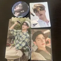 ＆TEAMカフェ 予約特典 MAKI ＆缶バッジ、トレカセット