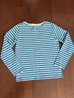 y2k archive グランジ SM2 ブルー ボーダー ロングTシャツ
