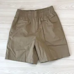GU ジーユー　シェフショーツ　サイズL ベージュ　ハーフパンツ