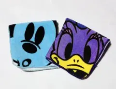 ディズニーリゾート⭐️ミッキーマウス&デイジーダック⭐️ミニタオル2枚セット