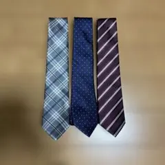 アオキ　ネクタイ　3本セット