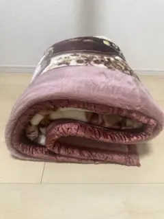ふんわりムートンタッチ ２枚合わせ　毛布　赤　新品未使用　3.1kg