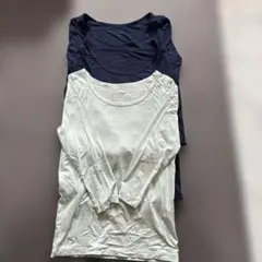 UNIQLOキッズ　ヒートテック110cm3枚セット(紺2枚、グリーン1枚）