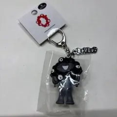 EXPO 2025 黒ミャクミャク　プレート付　 立体PVCキーホルダーブラック