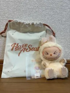 LABUBU ラブブ　haveaseat sisi SISI AUTHENTIC 2024 Pop Mart LABUBU HAVE A SEAT Original