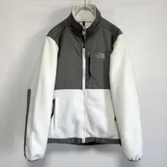 レア ノースフェイス デナリジャケット バイカラー 刺繍ロゴ フリース サイズS