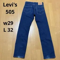 リーバイス 濃紺 505(W32 L30)メキシコ製 ボタン裏4002 - メルカリ
