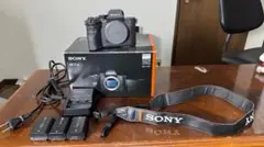 SONY α7S III ILCE-7SM3 純正バッテリー3個 箱付き