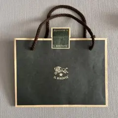 IL BISONTE ショップ袋 ダークグリーンのサムネイル