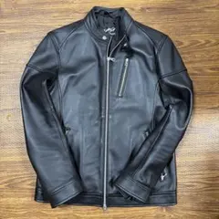 【美品】Rattle Trap シングルライダースジャケット L