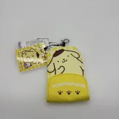 新品未使用　ポムポムプリン キーケース イエロー