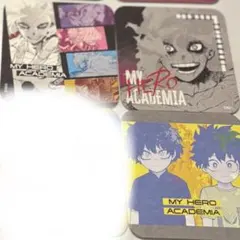 僕のヒーローアカデミア 原画展 アートコースター 死柄木弔 緑谷出久 ヴィラン