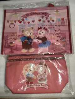 【Disney Sea】ダッフィースーベニアランチバッグ＆ショッピングバッグ