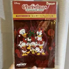 最安値★クリスマスオーナメント 2025 アクリルキーホルダー　ドナルドデイジー