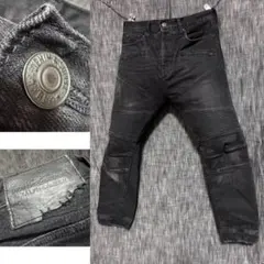 Denim & Supply Ralph Lauren 裾リブ　バイカーデニムのサムネイル