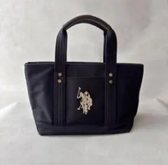 ポロアッセン　ネイビー　トートバッグ