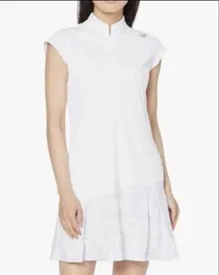 美品★ニューバランス ゴルフ 無地×ブロックシャドーロゴ ワンピース