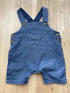 petit main デニムオーバーオール 80cm
