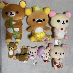 【未使用・タグ付】リラックマ ぬいぐるみセット まとめ売り