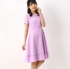 レッセパッセ　レースヨークフレアーワンピースのサムネイル