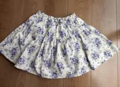 anyfam おしゃれな　花柄フレアスカート　120cm