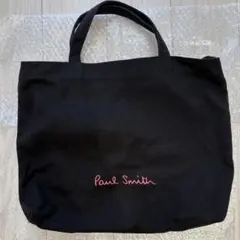 【ポップアップ限定品】Paul Smith ロゴトートバッグ ブラック