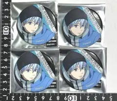 黒子のバスケ　黒バス　カラオケの鉄人　グリッター缶バッジ　黒子テツヤ　セット