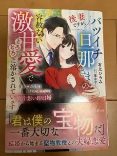 後妻ですが、バツイチ旦那様の容赦ない激甘愛でとろとろに溶かされています