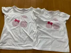 any fam tシャツ　2点セット　双子ちゃんに