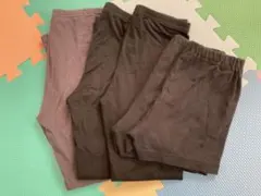 キッズ　オーバーパンツ　レギンス5点セット 120 130