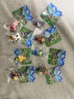 どうぶつの森 マスコットフィギュア 8種セット めじるしアクセサリー