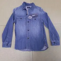 Right-on　デニムシャツ　新品未使用　130センチ　春物　はおり
