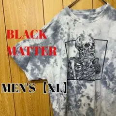 TN163【US輸入】BLACK MATTER　半袖Tシャツ【XL】タイダイ柄