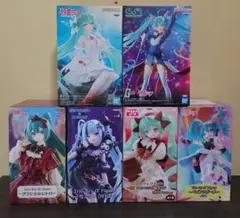 初音ミク　雪ミク　フィギュア6点セット　トリオトライト　EVOLVE