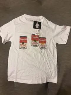 ユニクロ UT アンディ・ウォーホル キャンベルスープ Tシャツ 140 新品