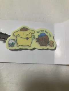 ヘアクリップ ポムポムプリン×もぐころ