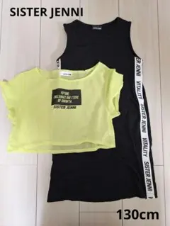 SISTER JENNI ワンピース トップスセット 130
