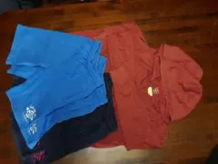 双子 GAP パーカーと短パンセット